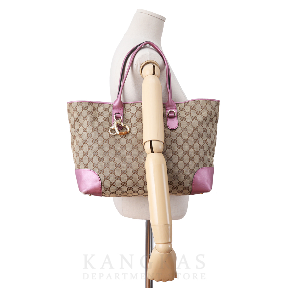 GUCCI(USED) 구찌 패브릭 쇼퍼백