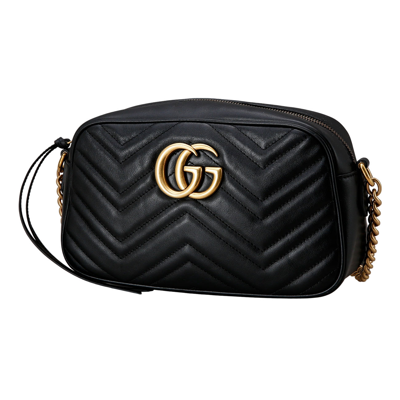 GUCCI(USED)구찌 447632 GG마몽 마틀라세 카메라백