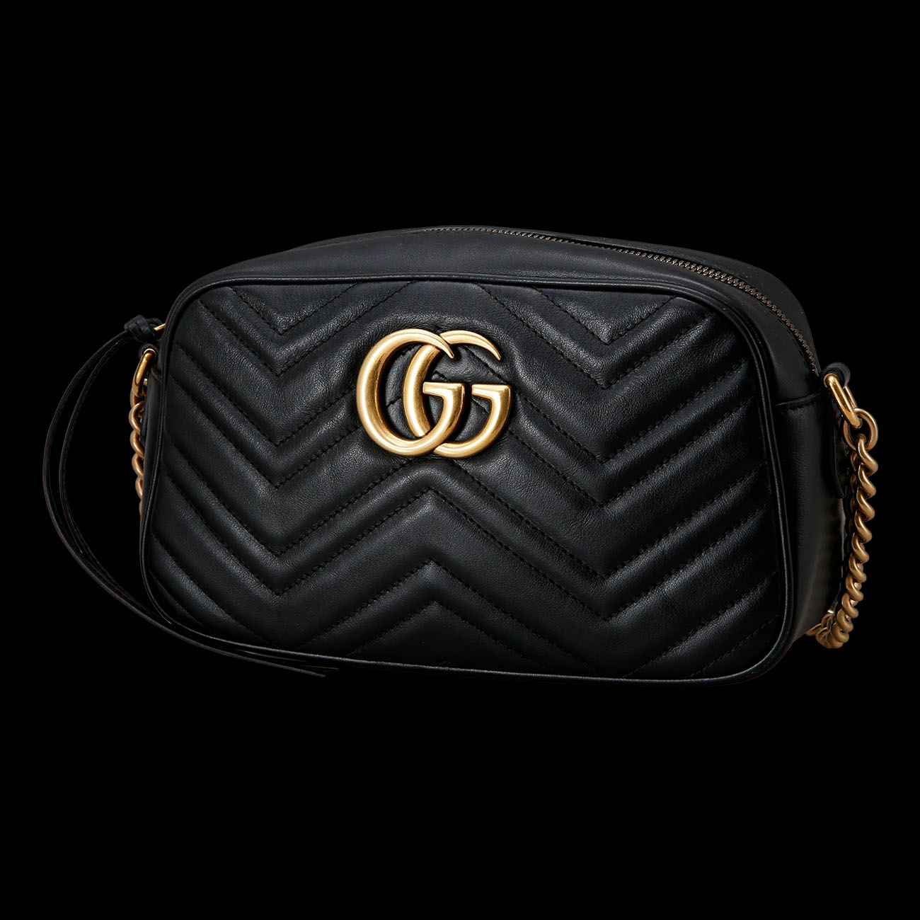 GUCCI(USED)구찌 447632 GG마몽 마틀라세 카메라백