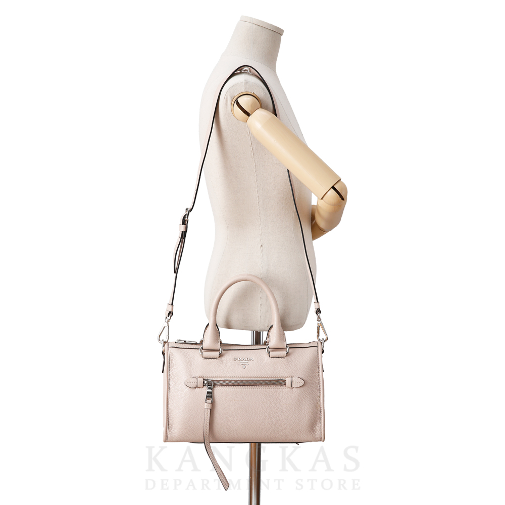 PRADA(USED)프라다 1BB022 비텔로 다이노 모터 토트백