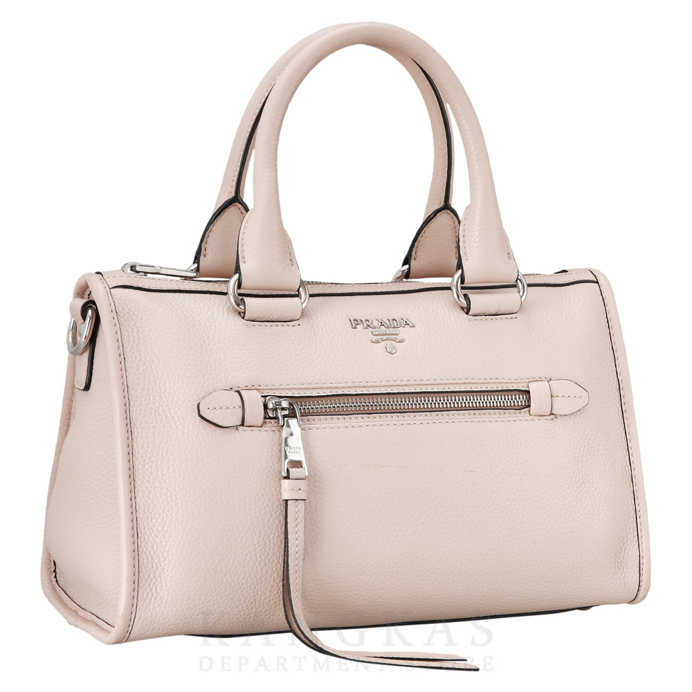 PRADA(USED)프라다 1BB022 비텔로 다이노 모터 토트백