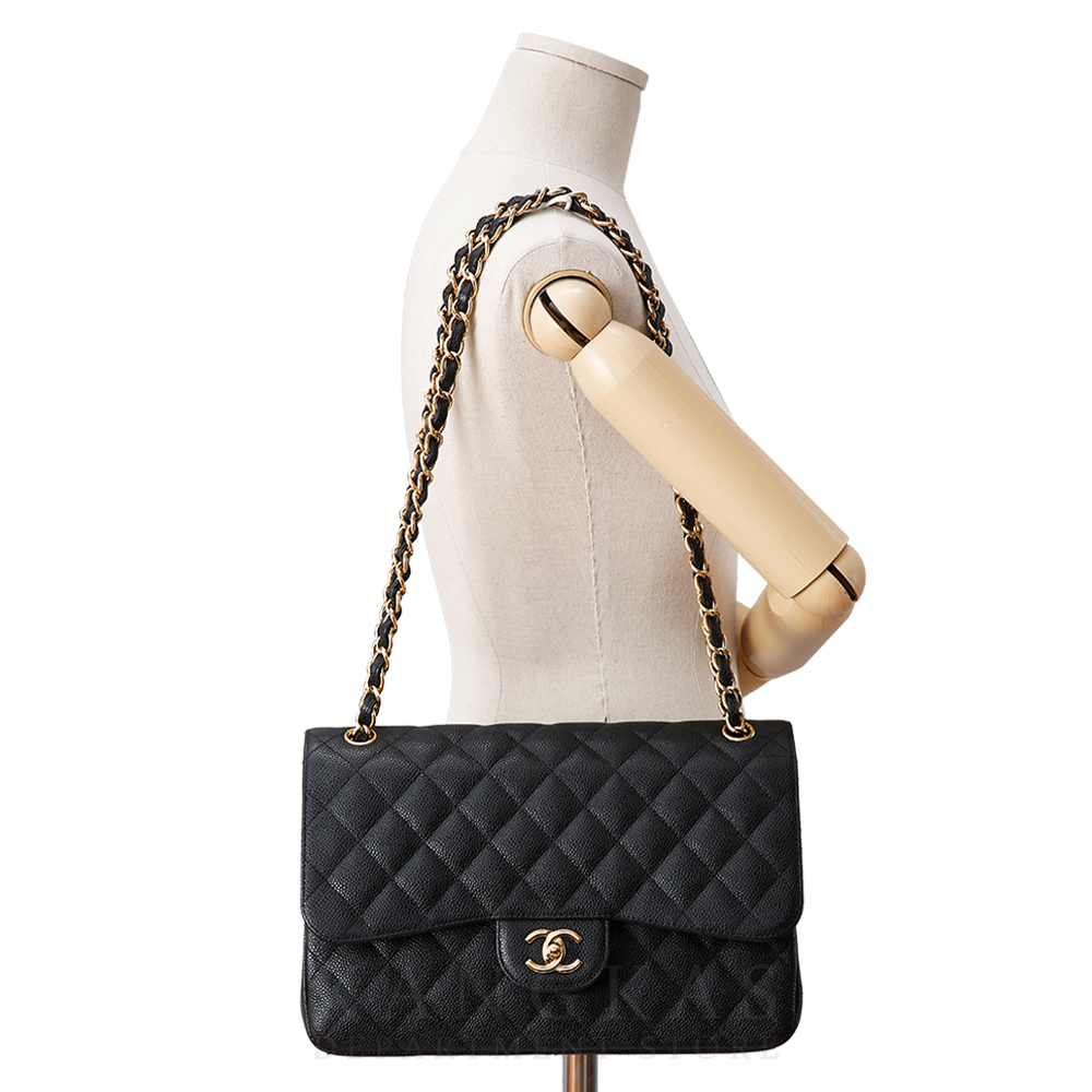 CHANEL(USED)샤넬 캐비어 클래식 점보