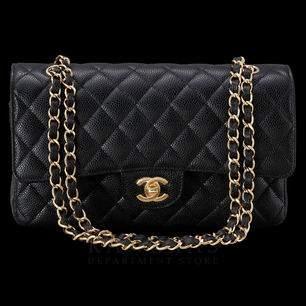CHANEL(USED)샤넬 클래식 캐비어 미듐