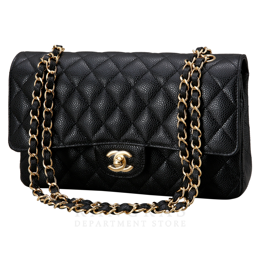 CHANEL(USED)샤넬 클래식 캐비어 미듐