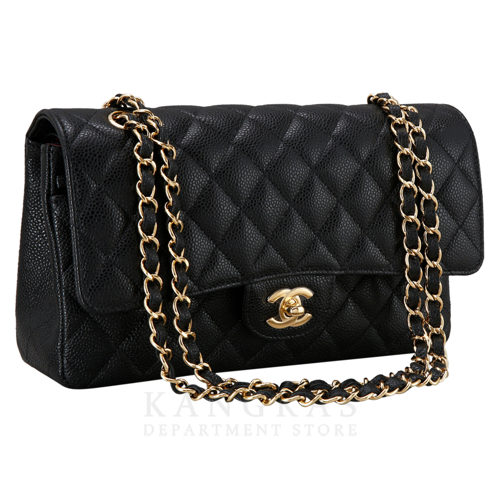 CHANEL(USED)샤넬 클래식 캐비어 미듐