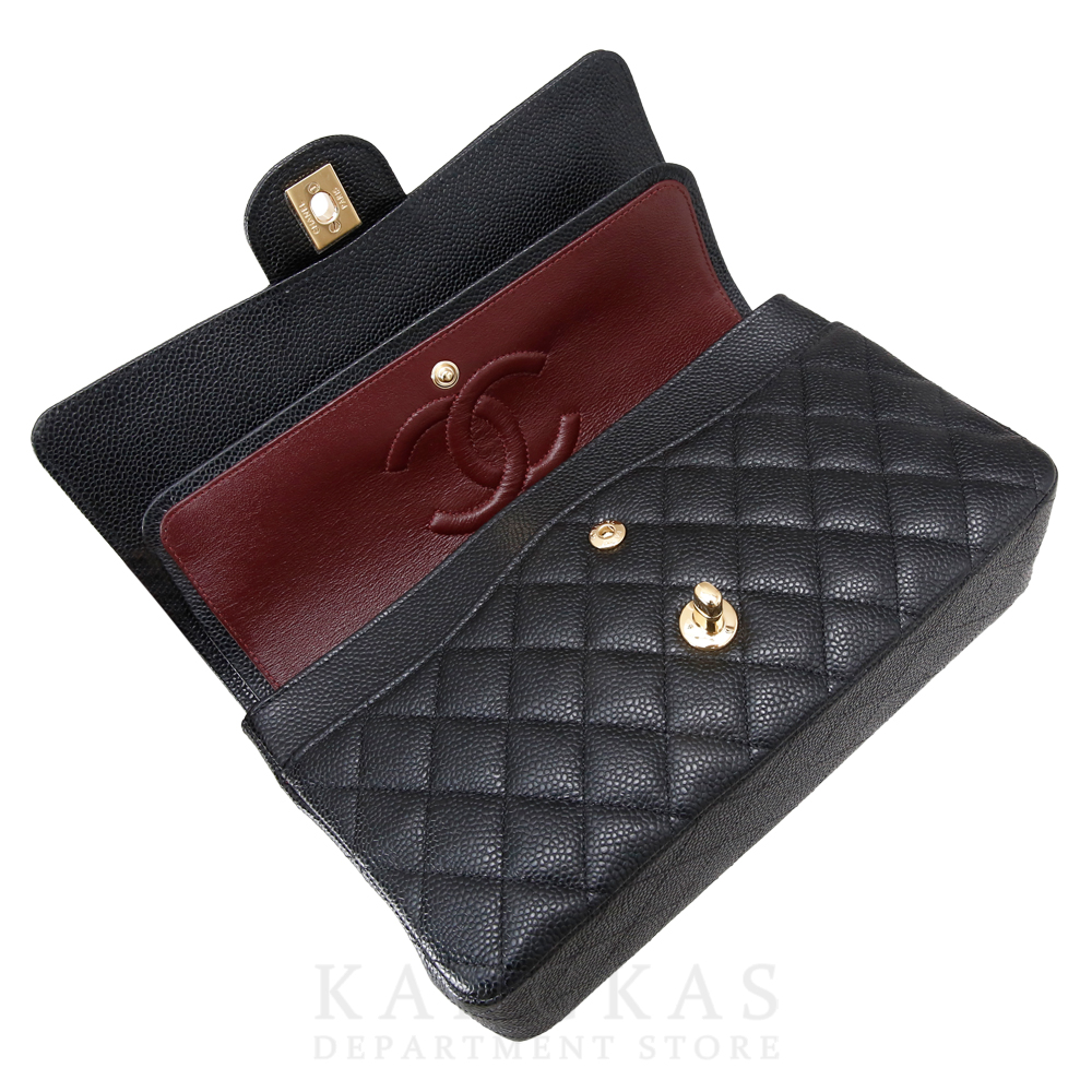 CHANEL(USED)샤넬 클래식 캐비어 미듐