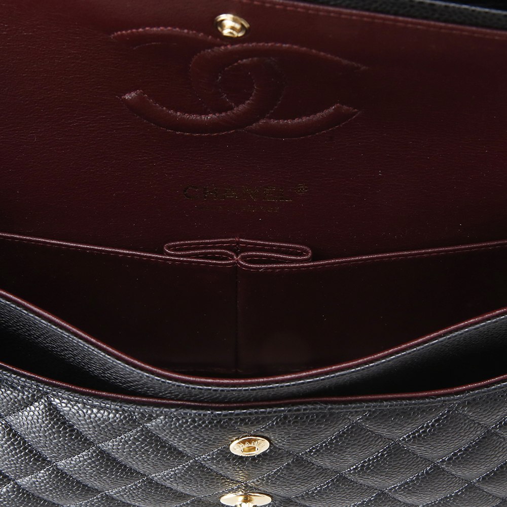 CHANEL(USED)샤넬 클래식 캐비어 미듐