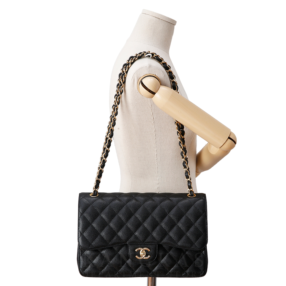 CHANEL(USED)샤넬 캐비어 클래식 라지