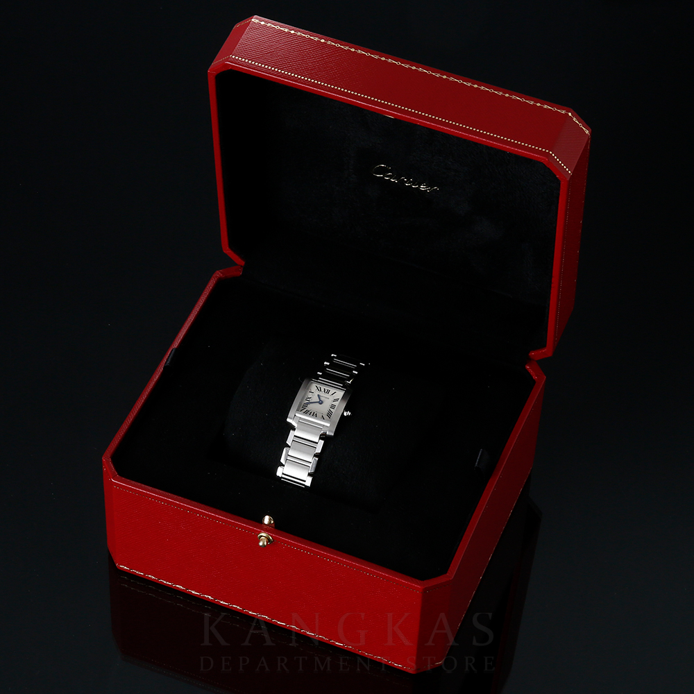 CARTIER(USED)까르띠에 탱크 프랑세스 스틸 스몰