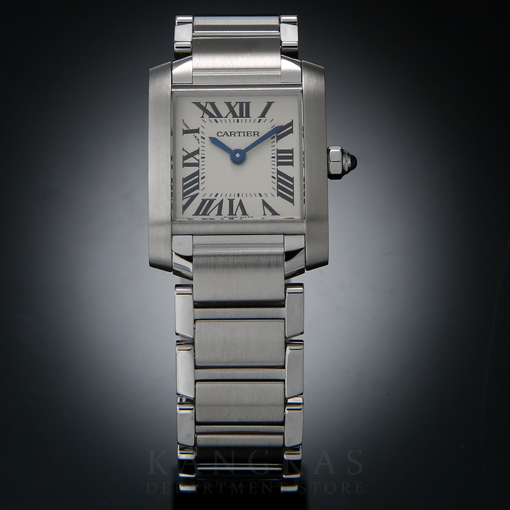 CARTIER(USED)까르띠에 탱크 프랑세스 스틸 스몰