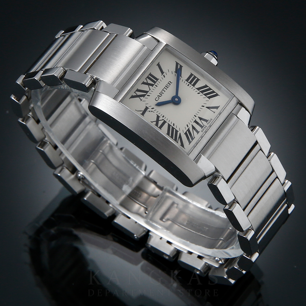 CARTIER(USED)까르띠에 탱크 프랑세스 스틸 스몰