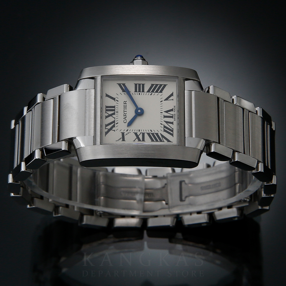 CARTIER(USED)까르띠에 탱크 프랑세스 스틸 스몰