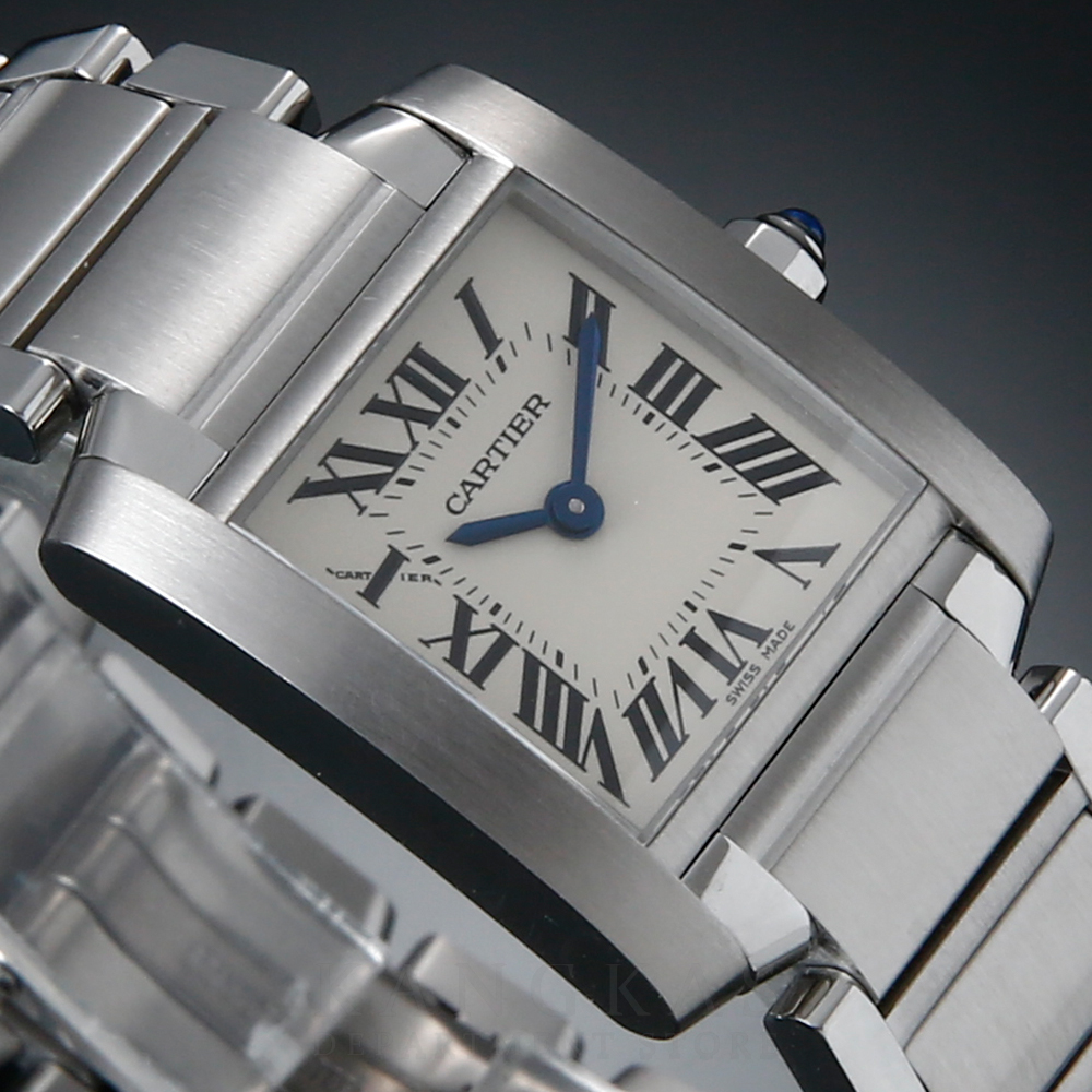 CARTIER(USED)까르띠에 탱크 프랑세스 스틸 스몰