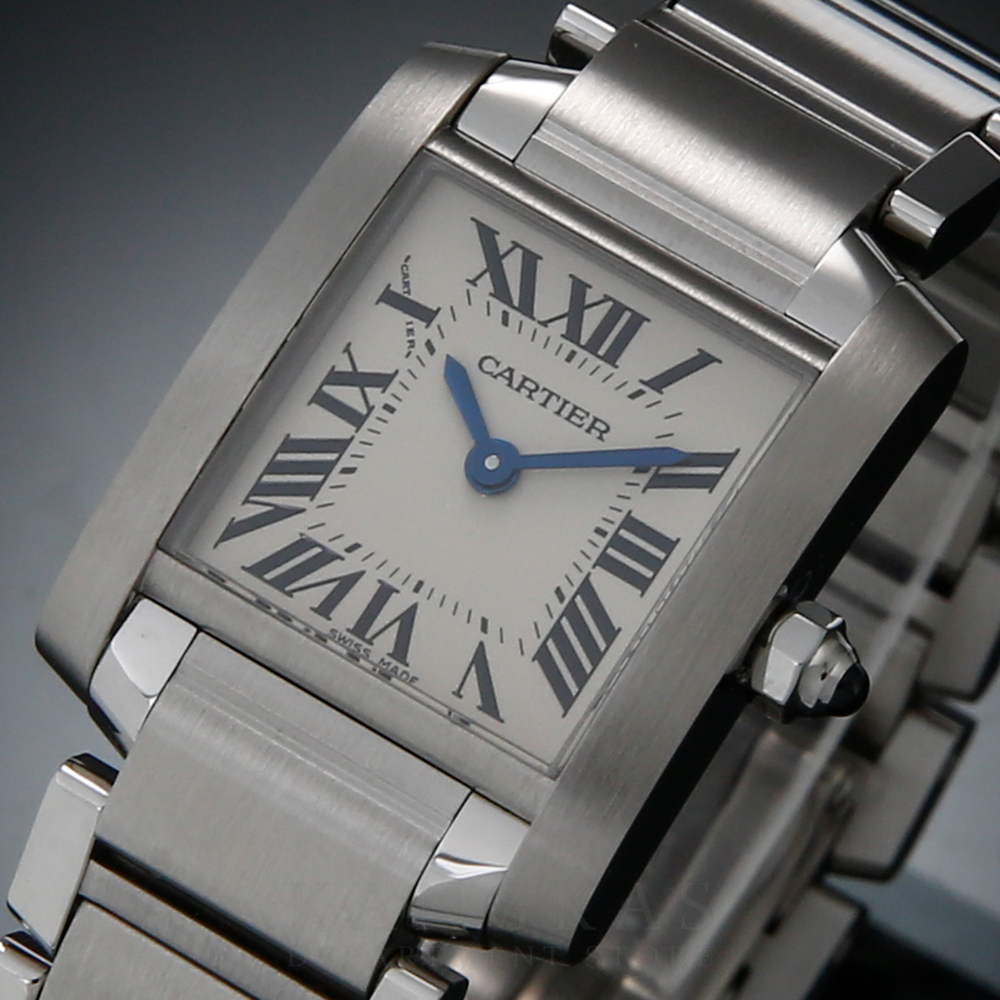 CARTIER(USED)까르띠에 탱크 프랑세스 스틸 스몰