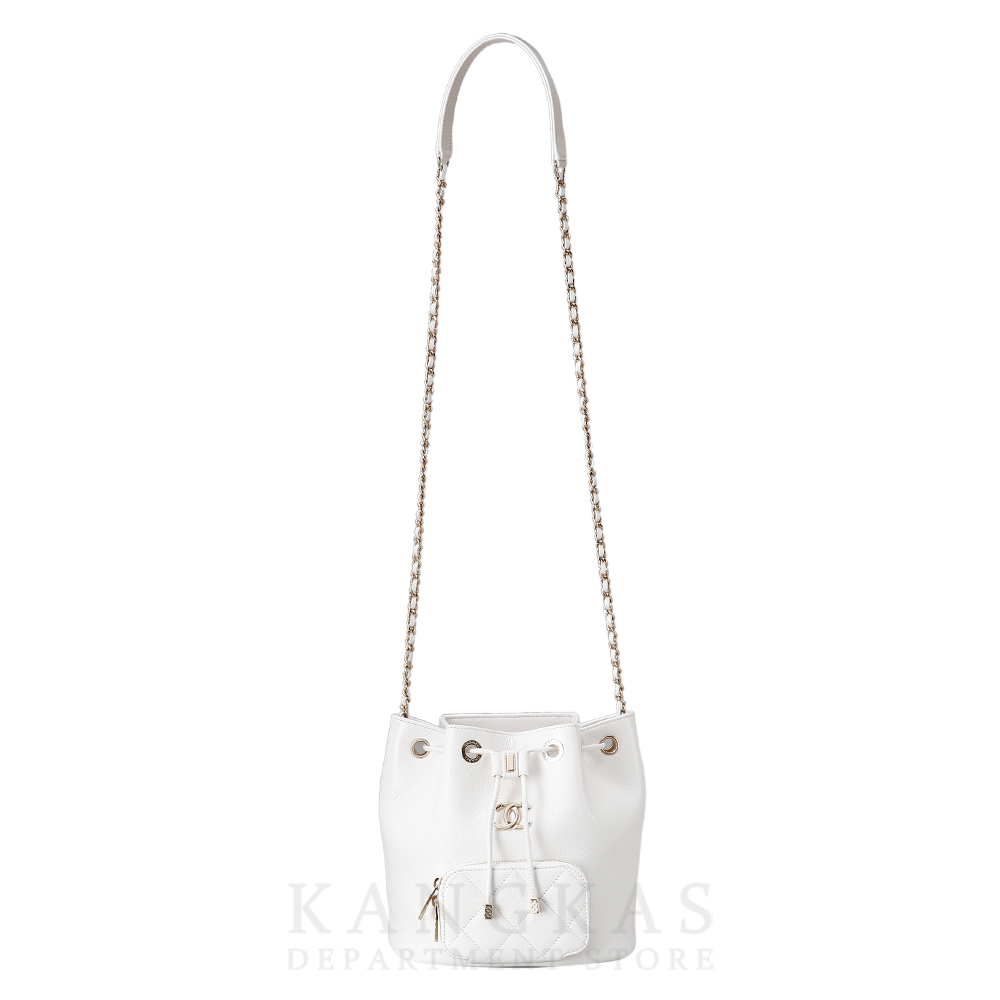 CHANEL(USED)샤넬 시즌 캐비어 버킷백