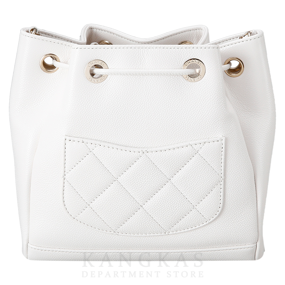 CHANEL(USED)샤넬 시즌 캐비어 버킷백