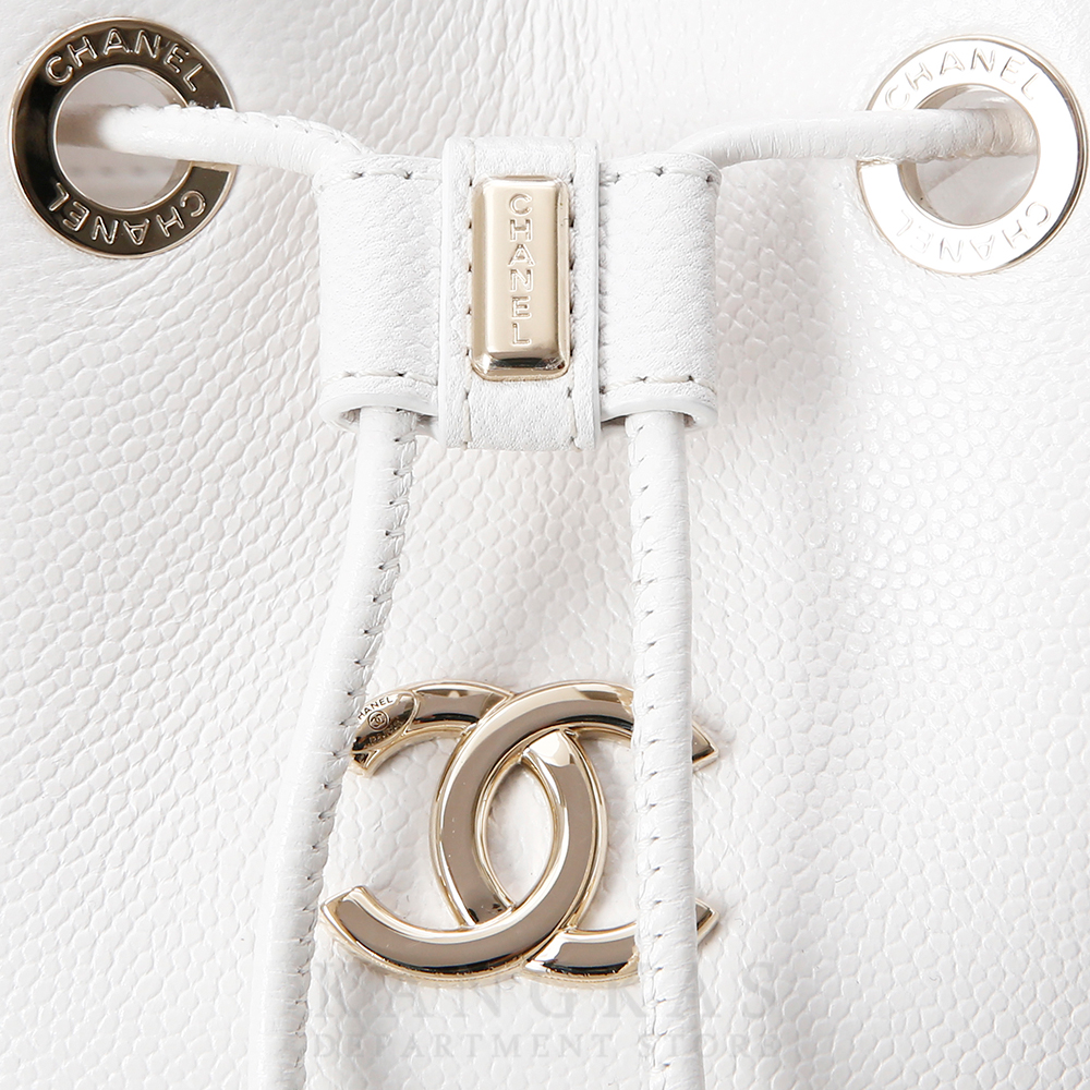 CHANEL(USED)샤넬 시즌 캐비어 버킷백