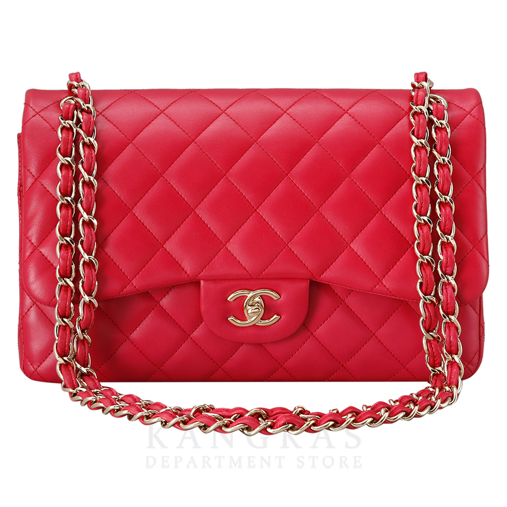 CHANEL(USED)샤넬 클래식 램스킨 점보