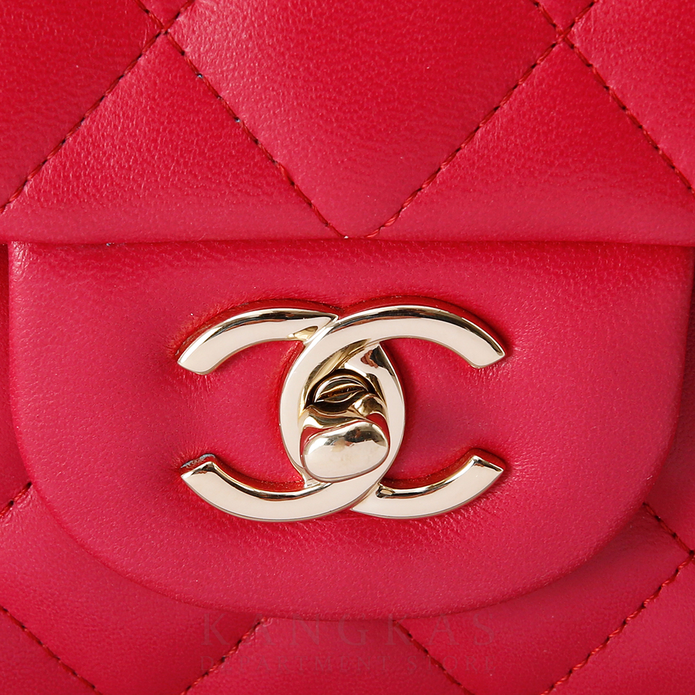 CHANEL(USED)샤넬 클래식 램스킨 점보