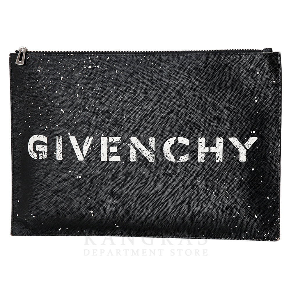GIVENCHY(USED)지방시 로고 클러치