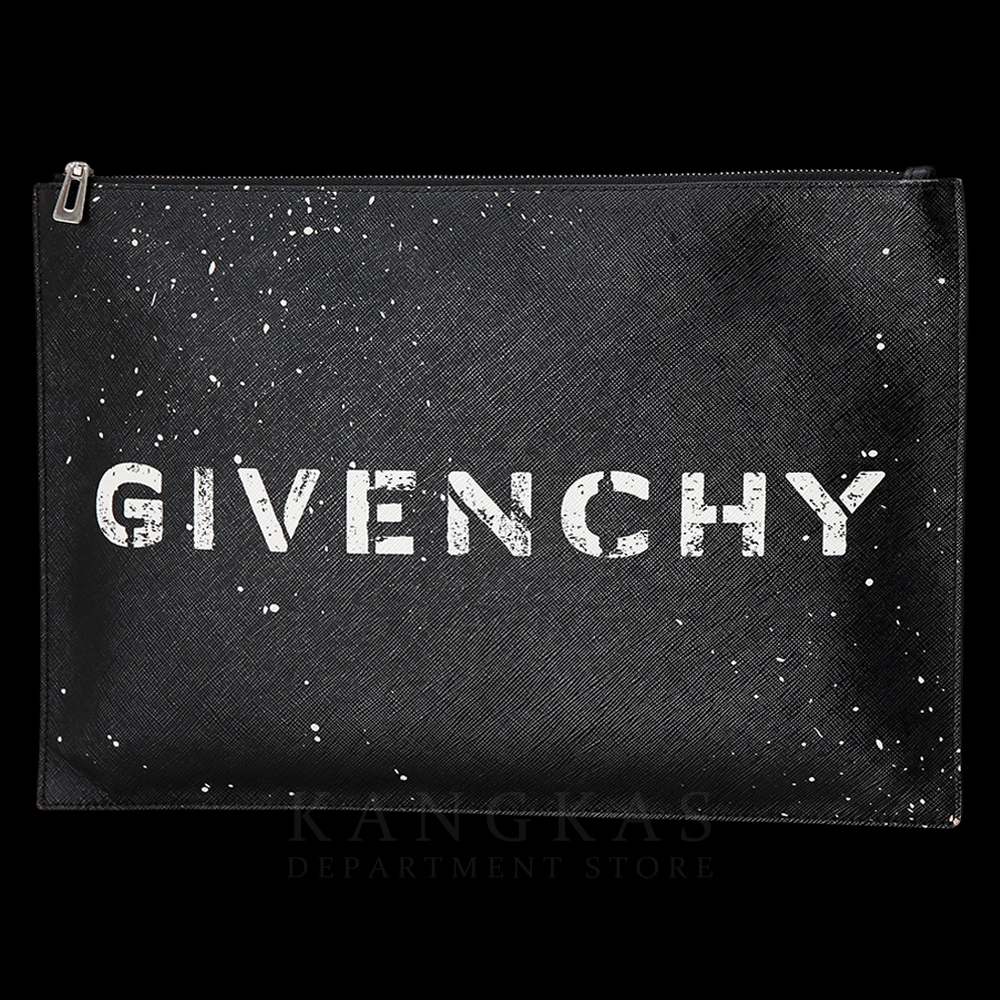 GIVENCHY(USED)지방시 로고 클러치