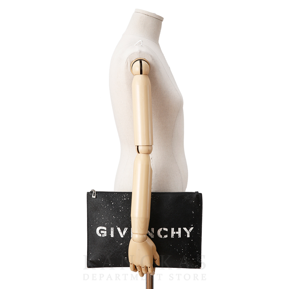 GIVENCHY(USED)지방시 로고 클러치