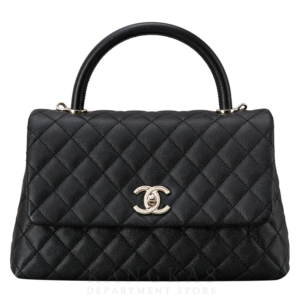 CHANEL(USED)샤넬 캐비어 코코핸들 미듐