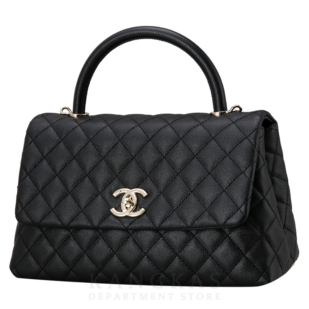 CHANEL(USED)샤넬 캐비어 코코핸들 미듐