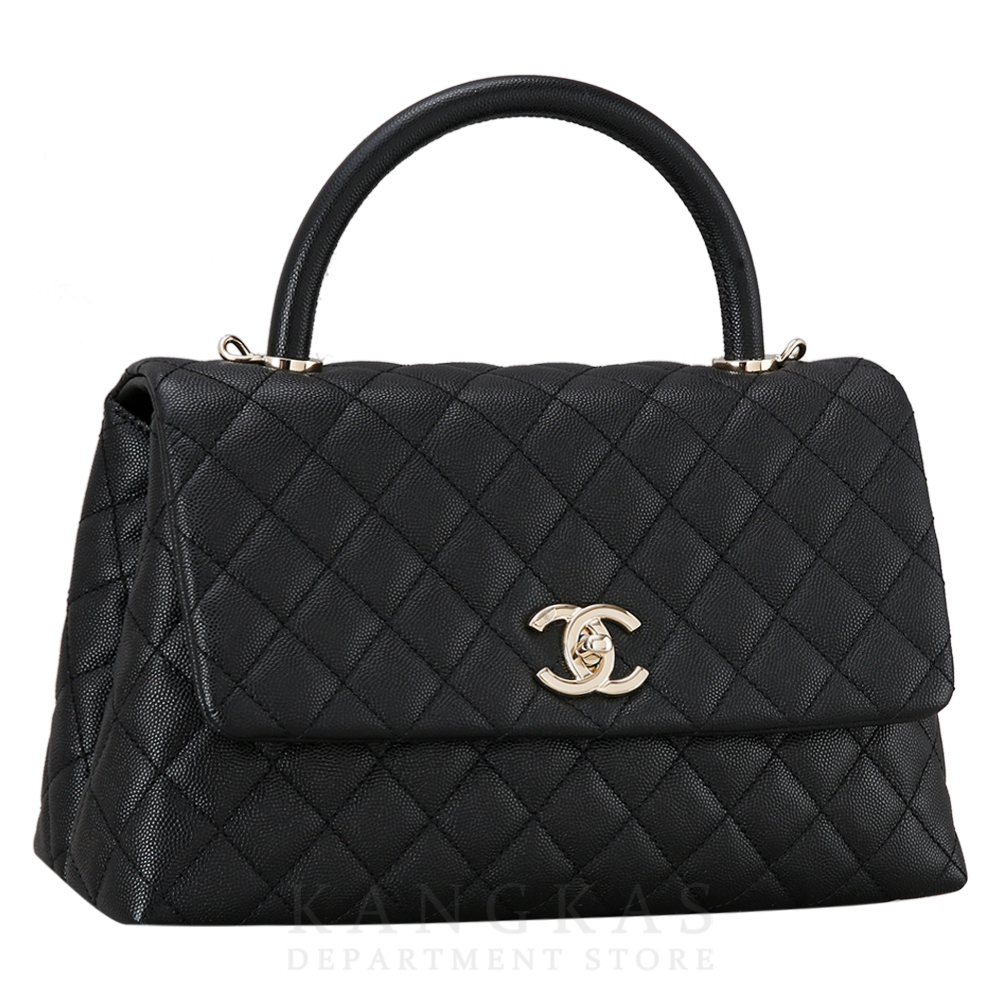 CHANEL(USED)샤넬 캐비어 코코핸들 미듐