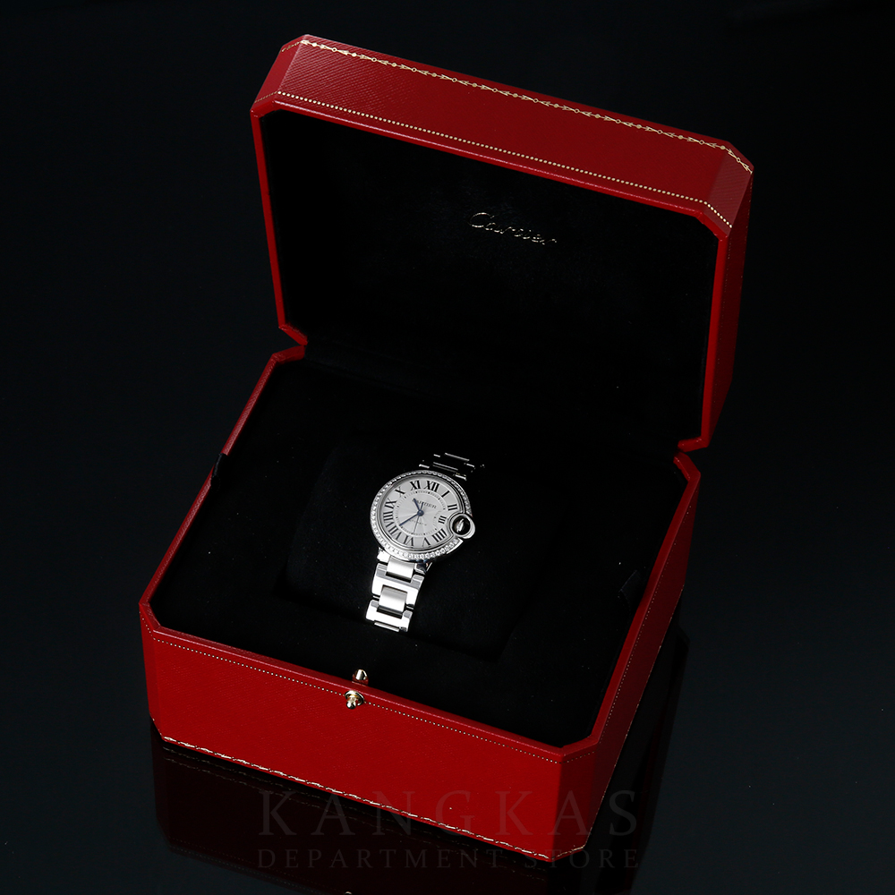 CARTIER(USED)까르띠에 발롱블루33 다이아베젤