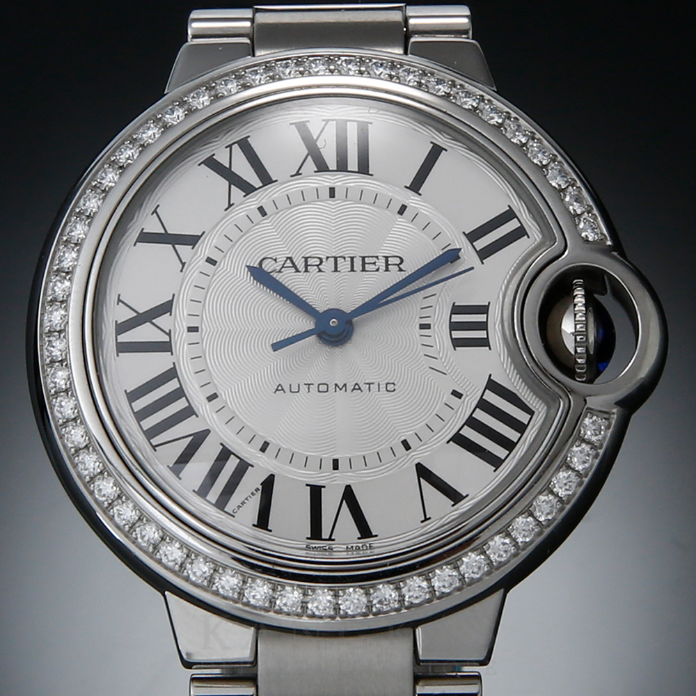 CARTIER(USED)까르띠에 발롱블루33 다이아베젤