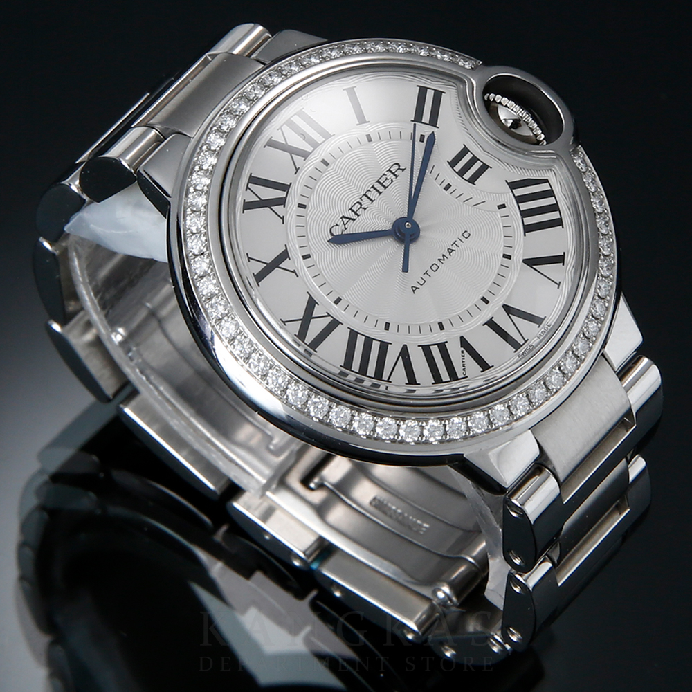 CARTIER(USED)까르띠에 발롱블루33 다이아베젤