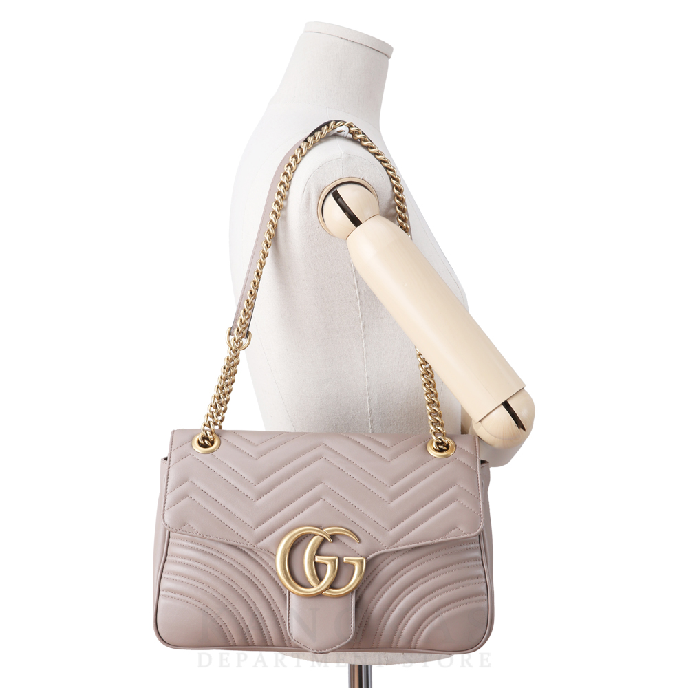 GUCCI(USED)구찌 443496 GG마몽 마틀라세 체인 숄더백