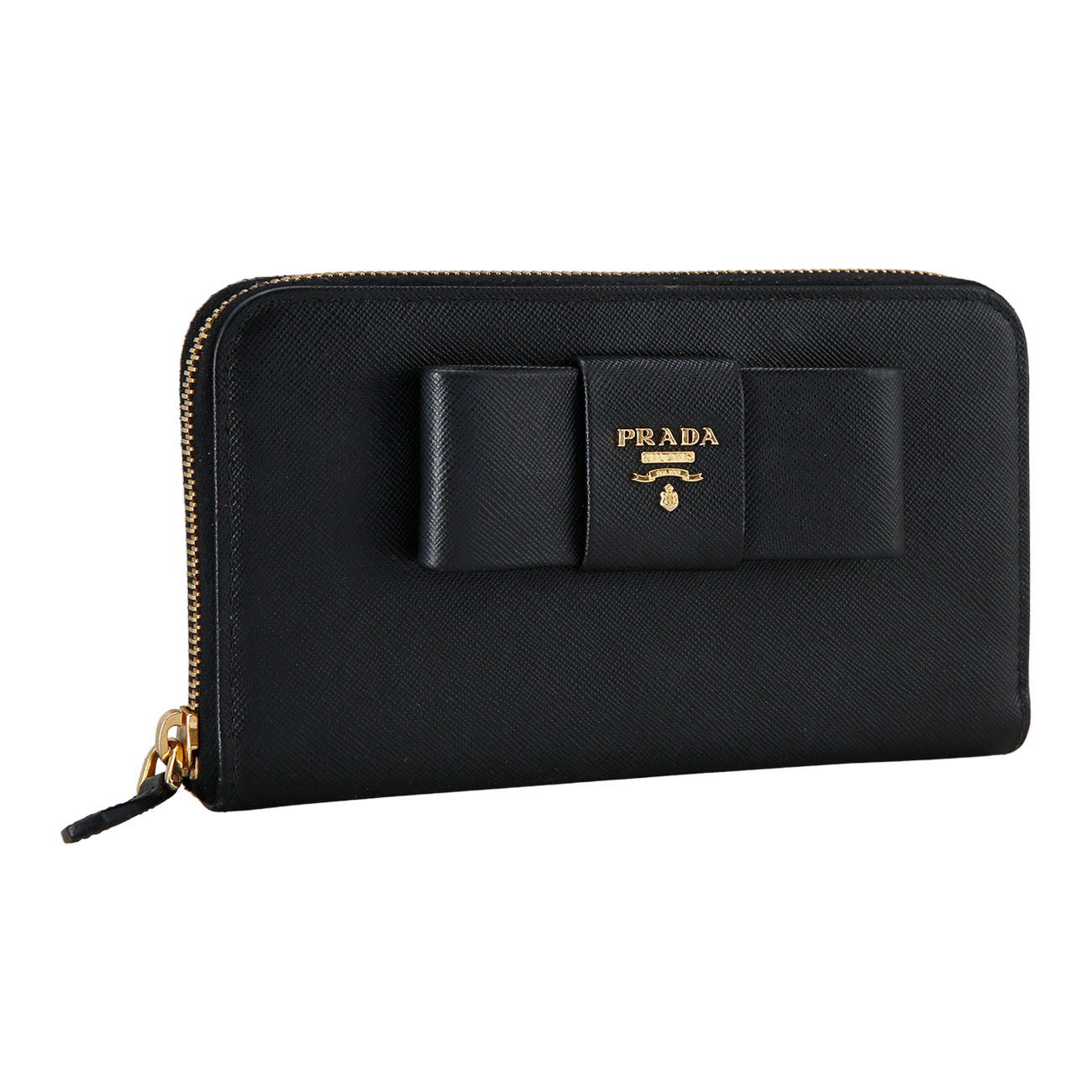 PRADA(USED)프라다 1M0506 사피아노 장지갑