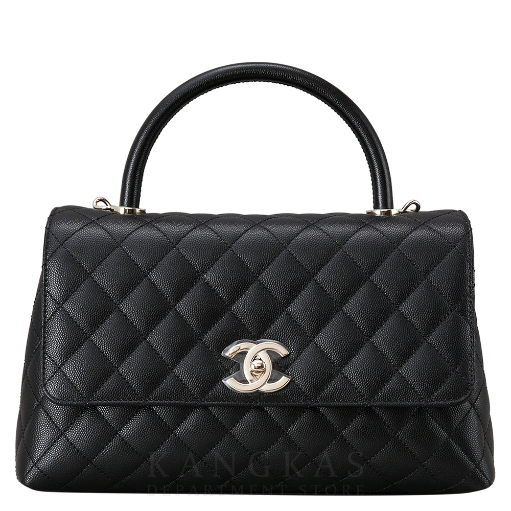 CHANEL(USED)샤넬 캐비어 코코핸들 미듐