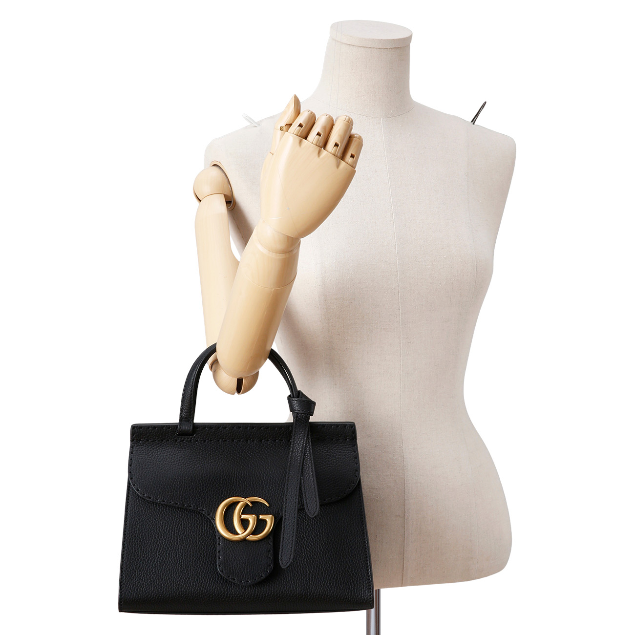 GUCCI(USED)구찌 마몽트 탑핸들 숄더백