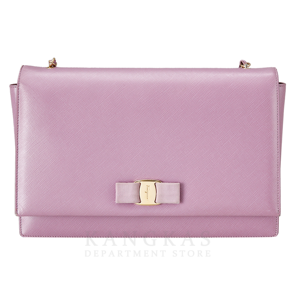 FERRAGAMO(USED) 페레가모 바라리본 라지 숄더백