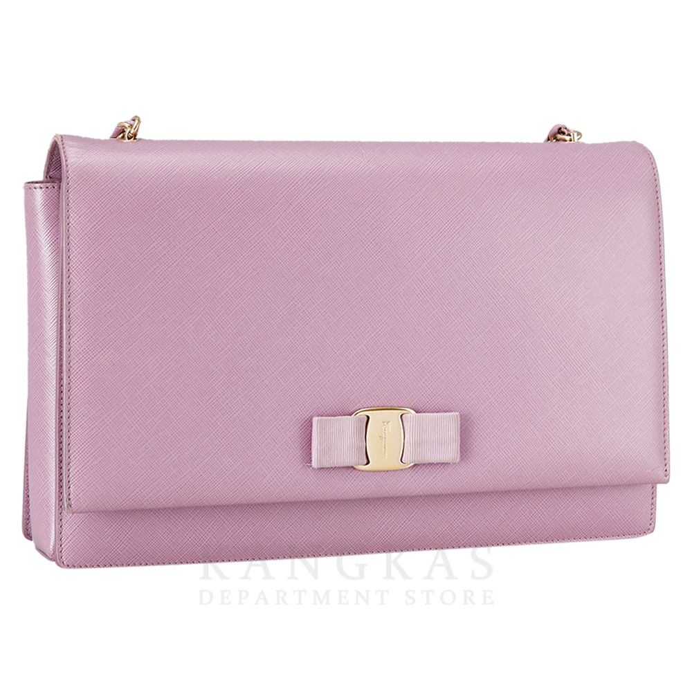 FERRAGAMO(USED) 페레가모 바라리본 라지 숄더백