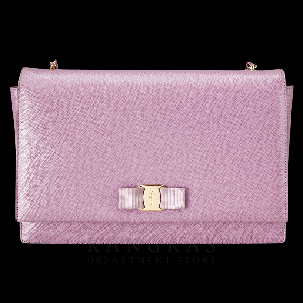 FERRAGAMO(USED) 페레가모 바라리본 라지 숄더백