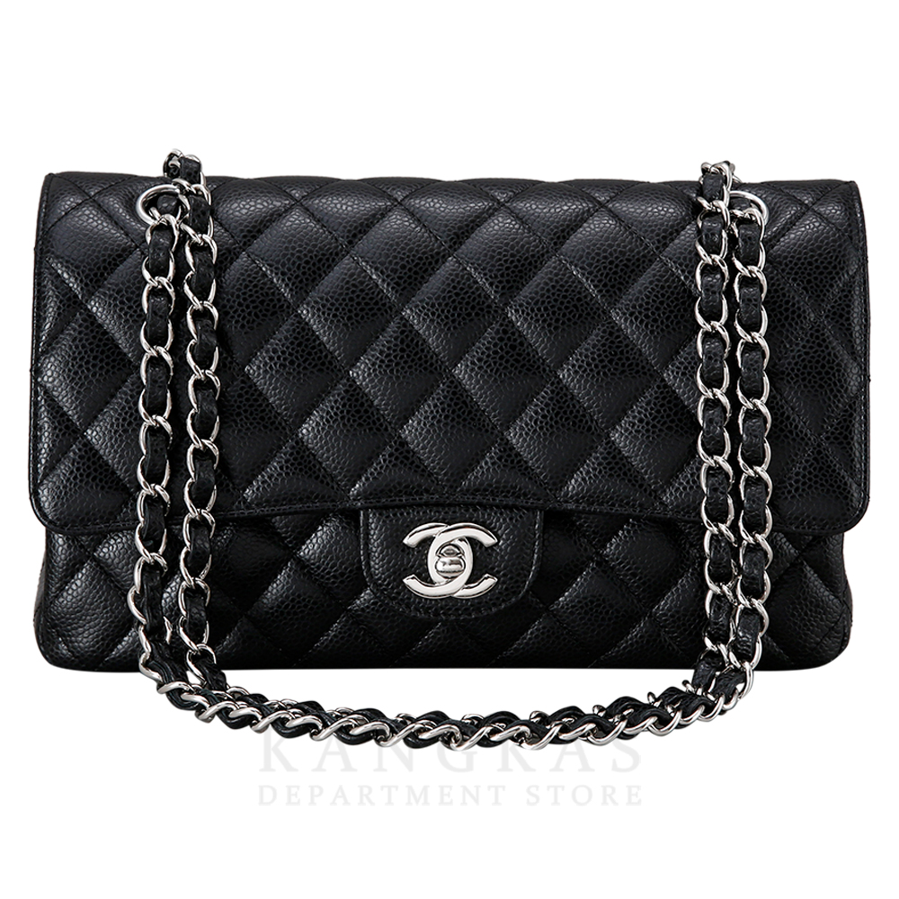 CHANEL(USED)샤넬 클래식 캐비어 미듐