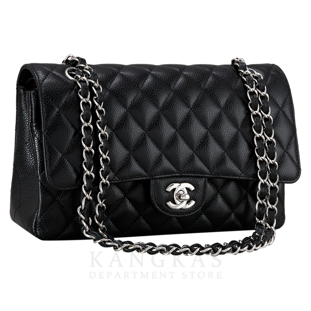 CHANEL(USED)샤넬 클래식 캐비어 미듐