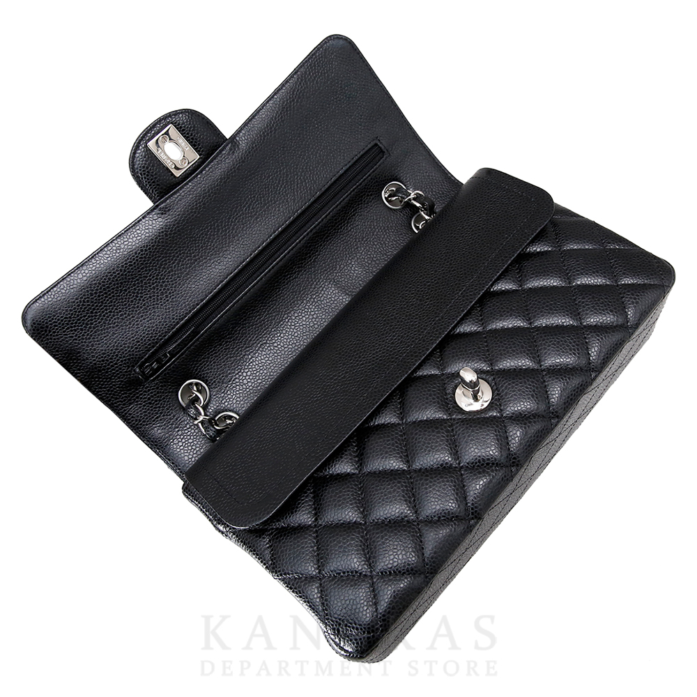 CHANEL(USED)샤넬 클래식 캐비어 미듐