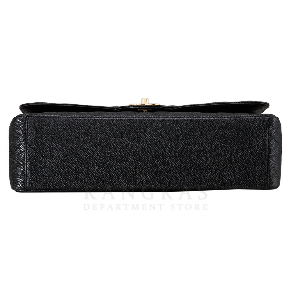 CHANEL(USED)샤넬 클래식 캐비어 맥시 블랙