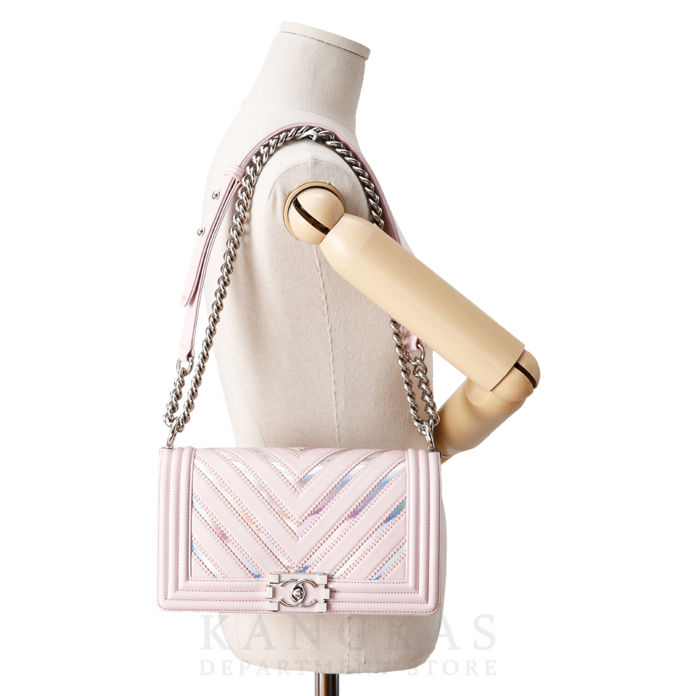 CHANEL(USED)샤넬 시즌 보이샤넬 미듐