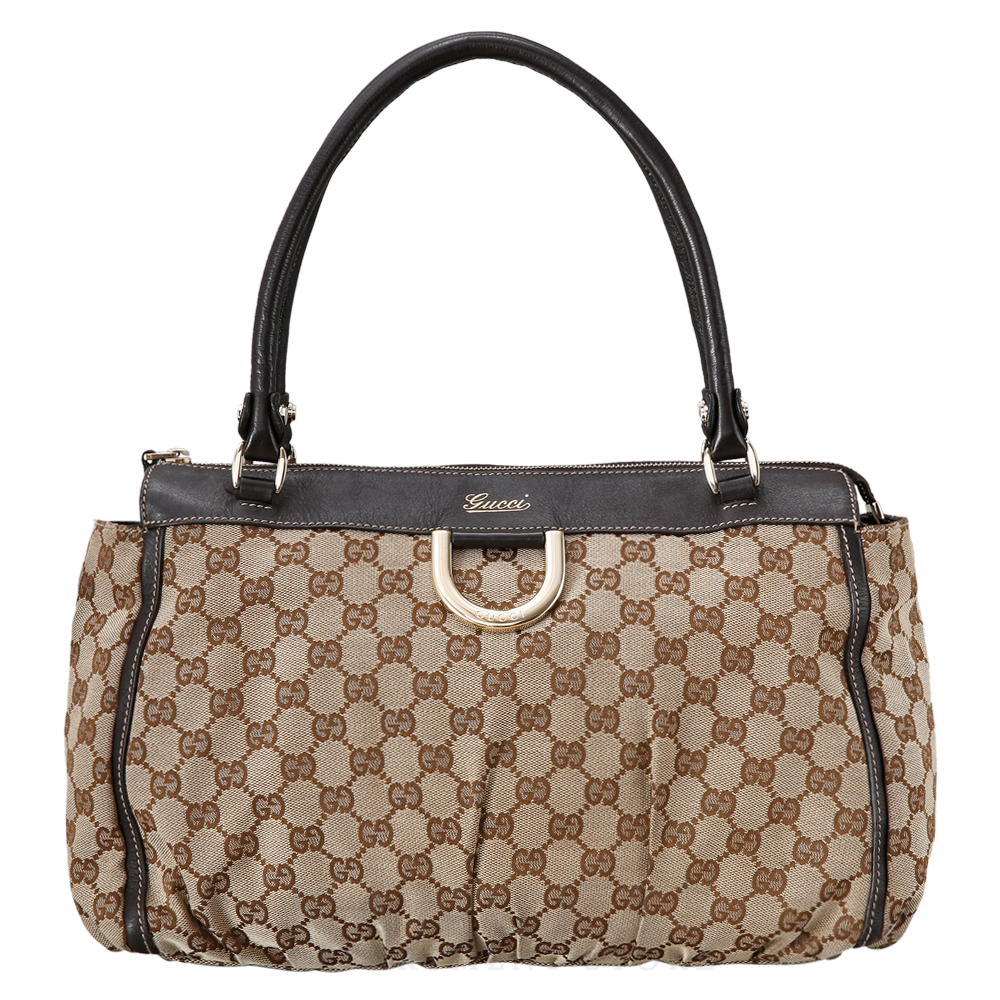 GUCCI(USED) 구찌 패브릭 토트백