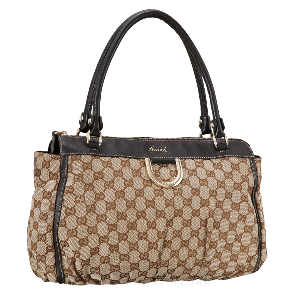 GUCCI(USED) 구찌 패브릭 토트백
