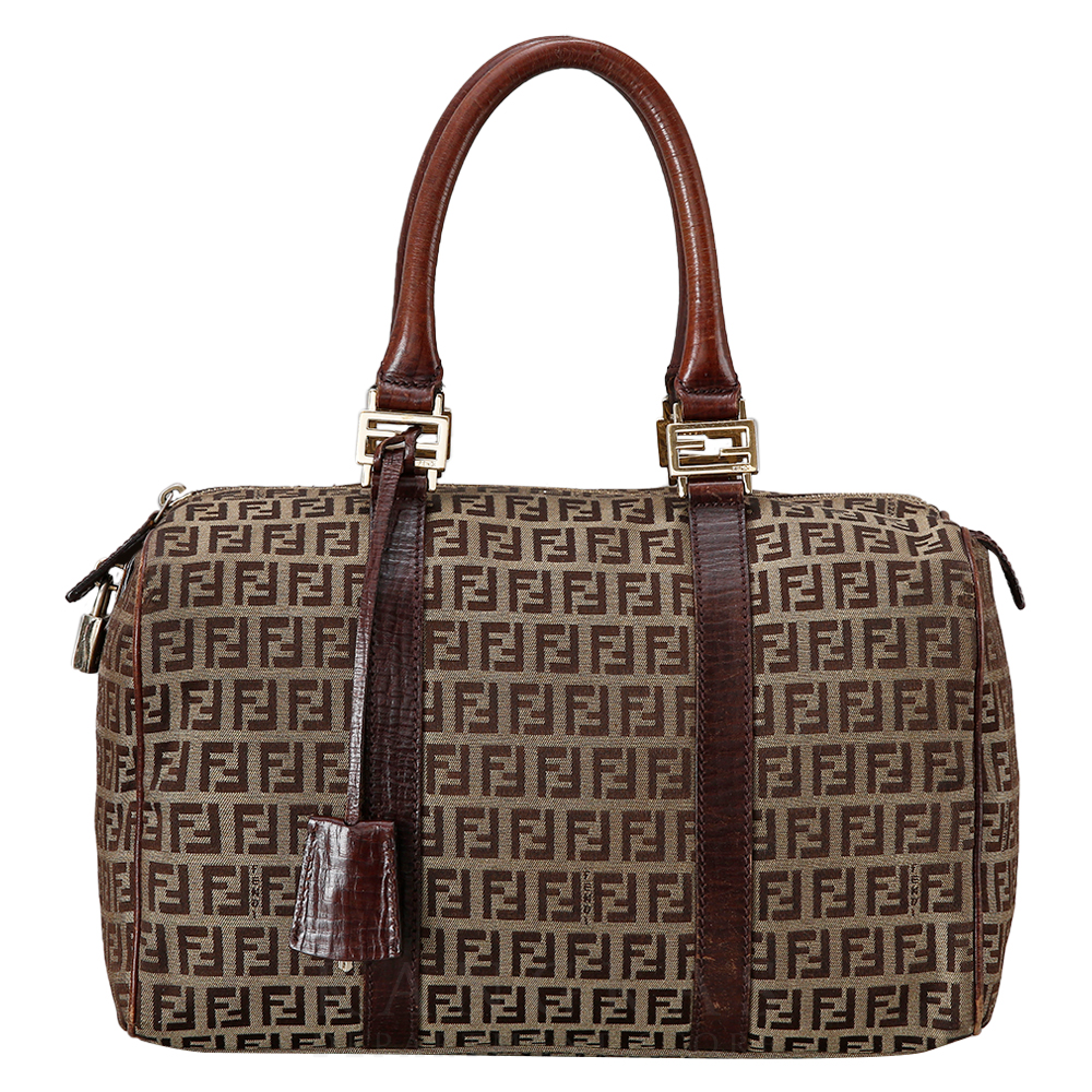 FENDI(USED)펜디 패브릭 토트백