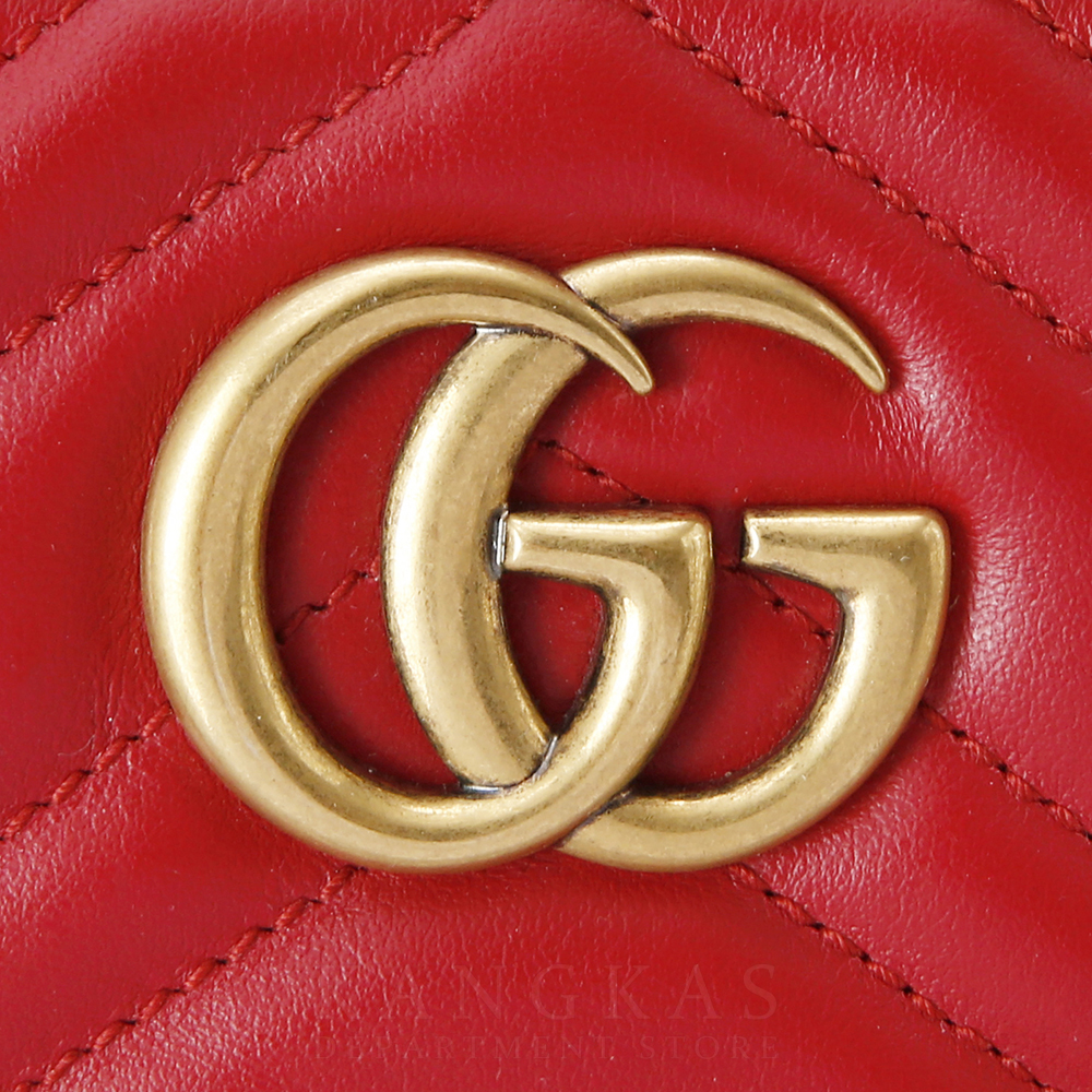 GUCCI(USED)구찌 GG 마몽트 체인 숄더백