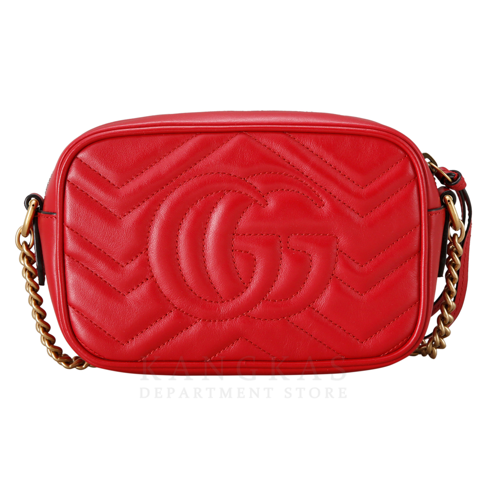GUCCI(USED)구찌 GG 마몽트 체인 숄더백