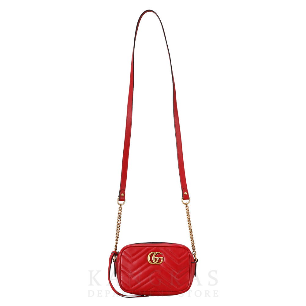 GUCCI(USED)구찌 GG 마몽트 체인 숄더백